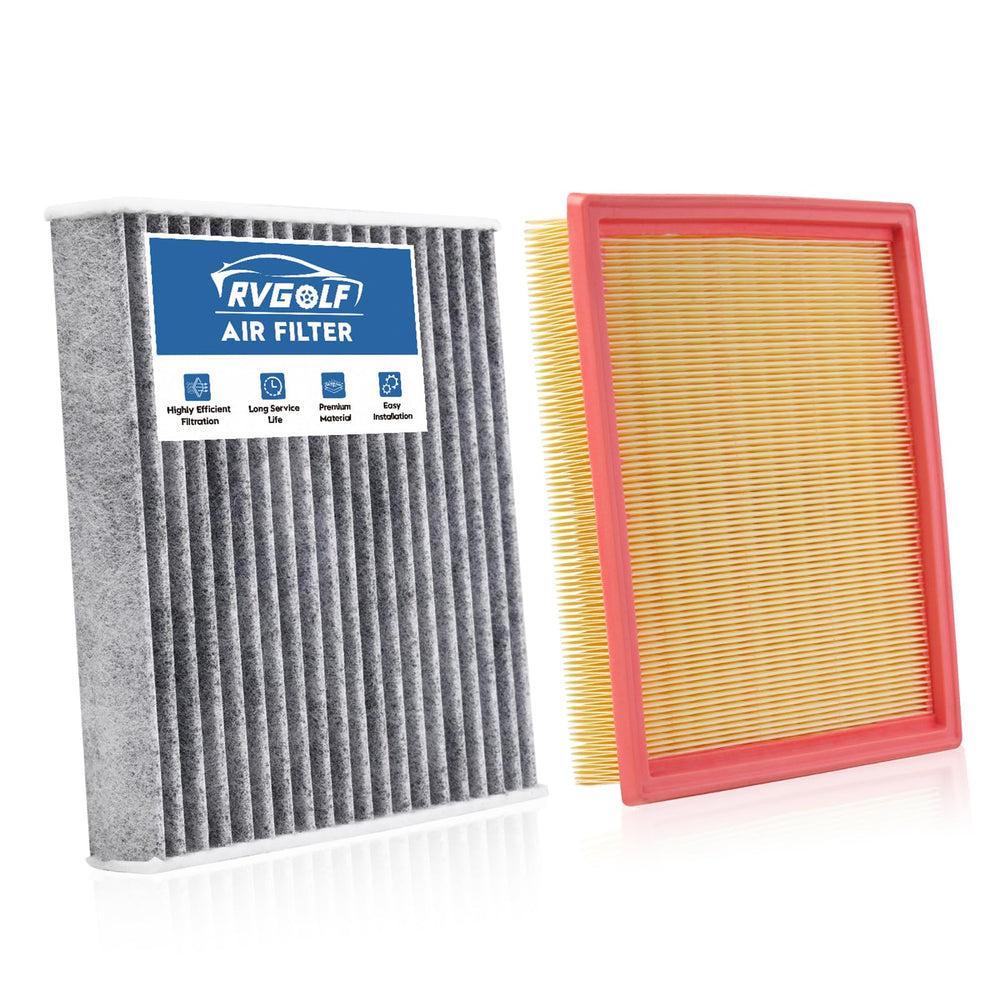 RVgolf engine filter front view showing fit and clean sealing benefit