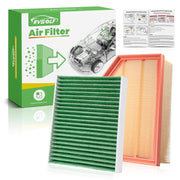 RVgolf engine filter front view showing shape and fit for easier replacement