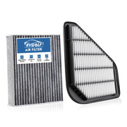 RVgolf front packaging showing both engine and cabin filters for quick identification and fitment benefit