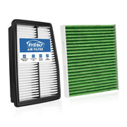 RVgolf front packaging showing engine and cabin filters, clear fit information and protection benefit