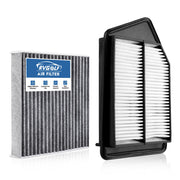 RVgolf front packaging showing both engine and cabin filters, easy-fit kit