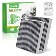 RVgolf front packaging showing two replacement filters and clear compatibility details for easy purchase