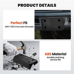 RVgolf mounted on Silverado front showing exact fit and easy install benefit