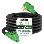 RVGUARD front plug and receptacle showing secure connection benefit