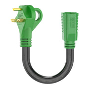 RVGUARD TT-30P front connector showing secure fit and durable build