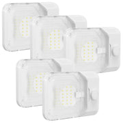 RVGUARD front view dome light showing sleek profile and bright illumination benefit