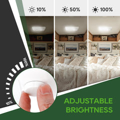 RVGUARD side profile showing low depth for tight RV ceilings and space-saving benefit