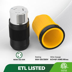 RVGUARD side profile of ABS housing showing durable corrosion-resistant build