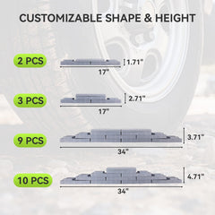 RVMATE thin top block close-up showing textured surface for traction