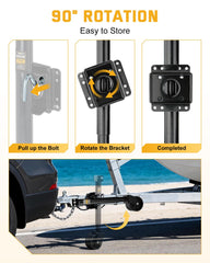 RVshark being lifted by a cordless drill showing fast powered operation