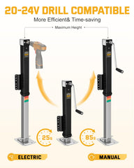 RVshark bolted to trailer frame demonstrating quick mount and secure attachment