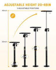 RVshark non-slip foot plate detail showing secure contact and anti-sway benefit