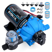 RVSNAIL front view pump showing compact profile and reliable performance