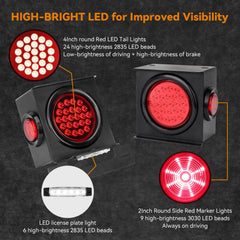 RVZONE close-up of LED array highlighting bright beads and even light distribution