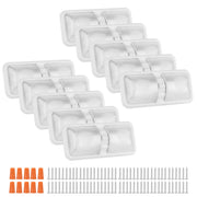 RVZONE front view double dome LED light showing bright neutral white output benefit