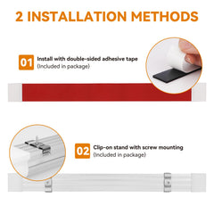 RVZONE installed in RV ceiling providing clear workspace illumination