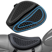 RWUJILONG front view gel seat cushion showing ergonomic profile and comfort