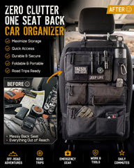 RXW open pockets holding bottles and toys for quick access