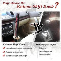 RYANSTAR RACING installed shift knob in car interior demonstrating stylish upgrade