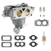 RYTIME carburetor front view showing mounting points and clean finish for reliable replacement