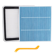 ryvclim front packaging showing both filters and removal tool for easy identification and convenience