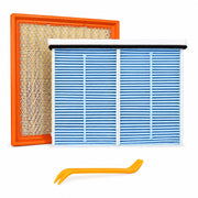 ryvclim front packaging showing engine and cabin filter combo with clear labeling and fitment benefit