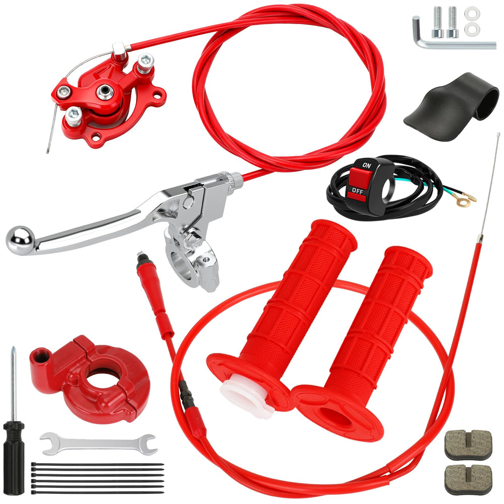 RZEOZU front packaging assembly showing all included parts and fast fit benefit
