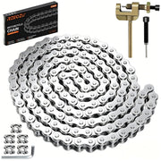 RZEOZU front view of full chain kit showing contents and benefit of complete replacement