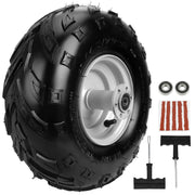 RZEOZU front view of wheel assembly showing alloy rim and tire improving reliability