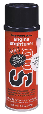 S S100 aerosol front view showing label and 4.5 oz size for easy identification and storage