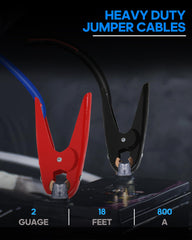 SAFEMATE clamp close-up showing serrated jaws and insulated handle for secure terminal grip