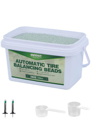 Safetect front package showing beads and accessories for easy installation