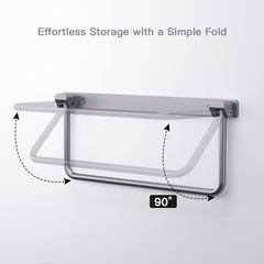 Safoner hinge close-up highlighting durable aluminum and smooth action