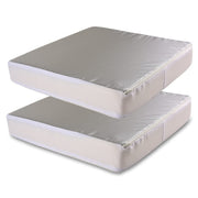 Safoner vent cover front view showing full 14x14 coverage and heat blocking benefit