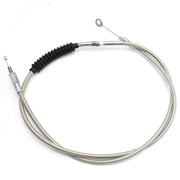 saihisday front view of 71-inch clutch cable showing full length and finish, reliable replacement