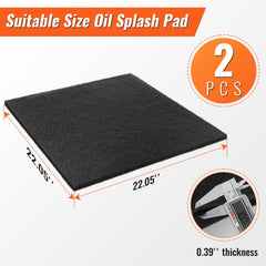 Saillong close-up of pad texture showing absorbent surface and splash reduction