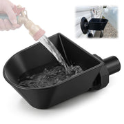 Saillong front view wide mouth funnel showing easy alignment and splash reduction