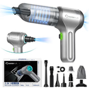 SakerPlus front view showing compact cordless design and easy grip