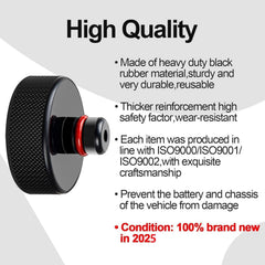 Salahii puck inserted in Tesla jack point demonstrating secure fit
