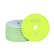 SALI front packaging showing 4-inch 30-grit pads and product count benefit