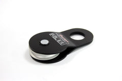 SALMAN front view of snatch block showing solid frame and pulley benefit durability