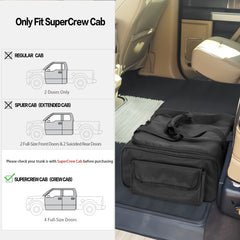 samdew open top view revealing compartments and quick-access pockets