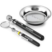 SANDOR magnetic parts tray front view keeps fasteners organized
