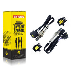 Sangyue front packaging showing both upstream and downstream sensors and clear fitment info