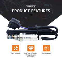 Sangyue oxygen sensor installed in engine bay illustrating straightforward swap-in benefit