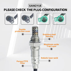 Sangyue sensor wiring and connector detail for easy plug-and-play fitment