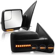 Sanooer front-installed mirrors showing improved rear visibility