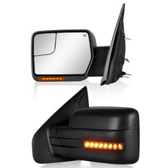 Sanooer front view mounted on F150 showing improved visibility and style