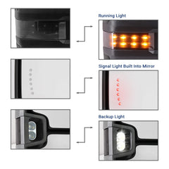 Sanooer heated flat glass detail improving visibility in cold weather