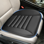 Sanwom front view black cushion showing sleek profile and improved seating comfort